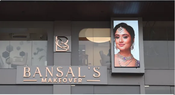Bansal’s Makeoverer façade display